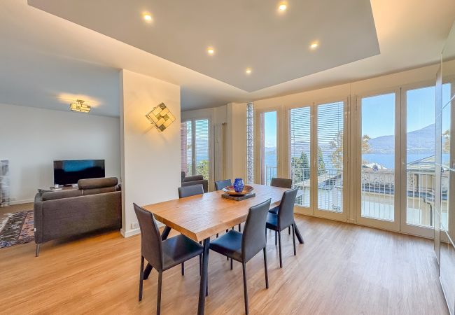  a Oggebbio - Vera apartment with wonderful terrace lake view