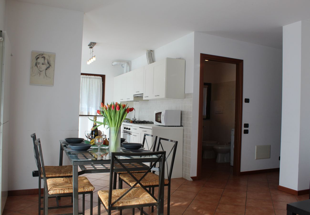 Appartamento a Agra - Rosmarino 1 apartment in Agra with pool and view